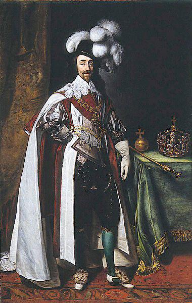 Daniel Mijtens Charles I oil painting picture